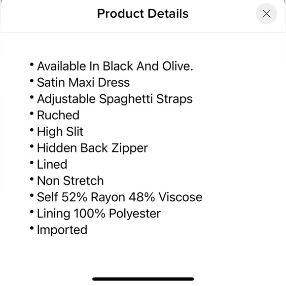 NWT Fashion Nova Satin Maxi Sz XL - Picture 6 of 7